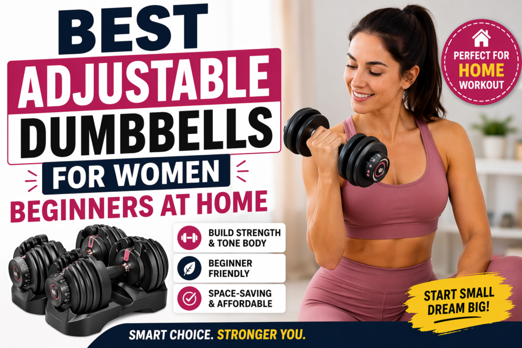 best adjustable dumbbells for women beginners at home