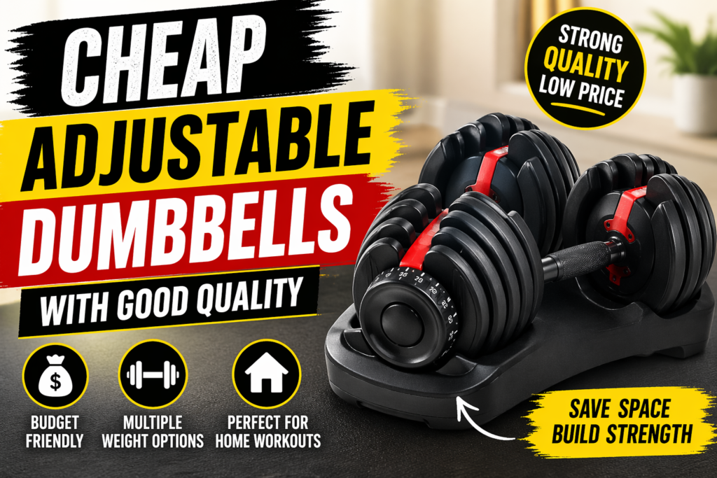 cheap adjustable dumbbells with good quality