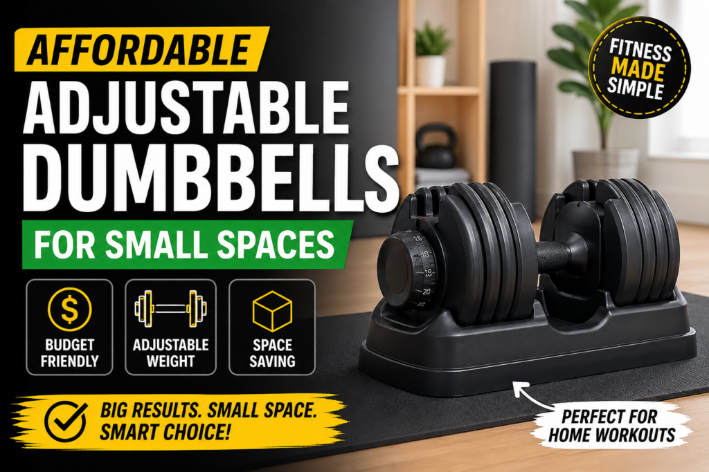 affordable adjustable dumbbells for small spaces