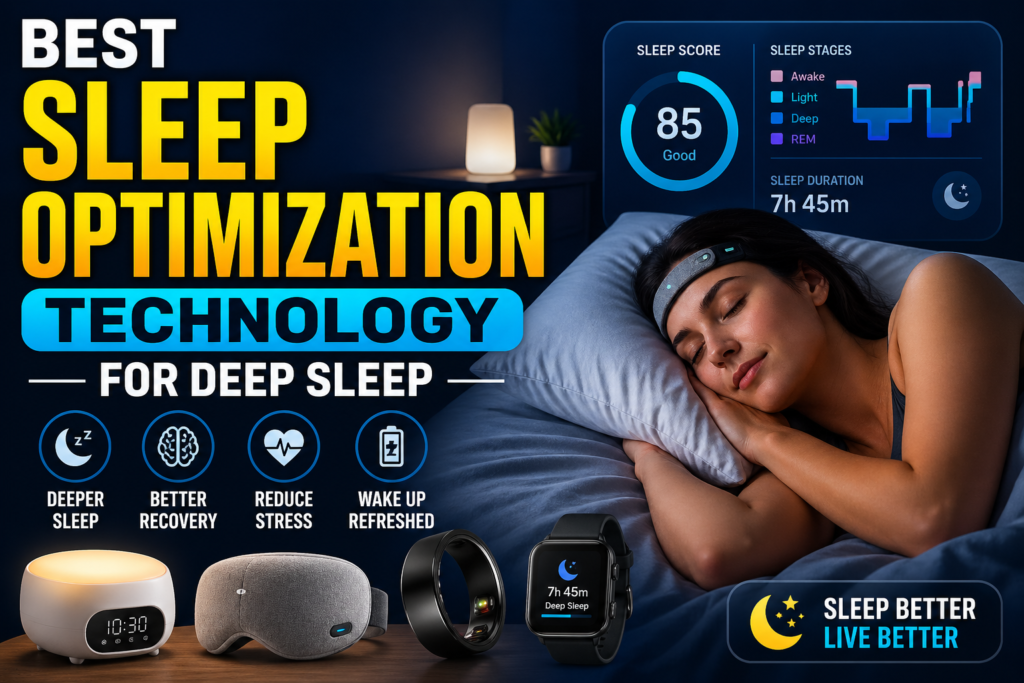 Best Sleep Optimization Technology for Deep Sleep