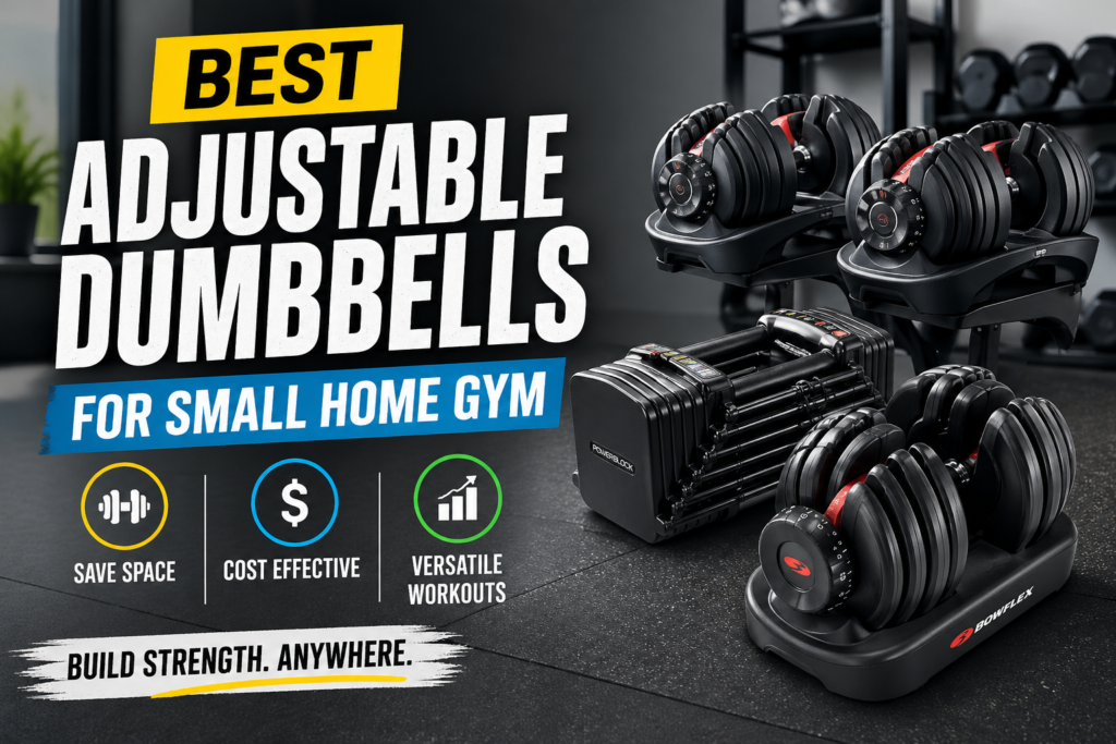 best adjustable dumbbells for small home gym