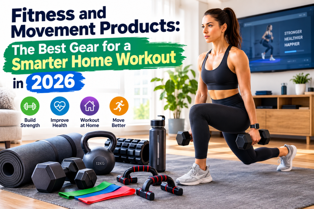 Fitness and Movement Products: The Best Gear for a Smarter Home Workout in 2026