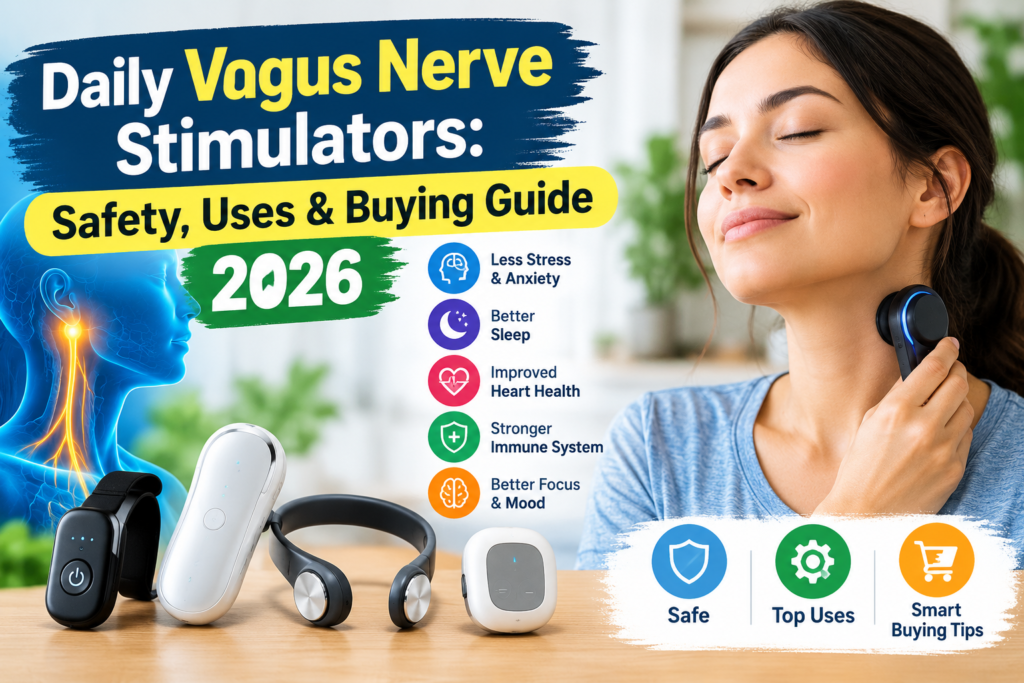 Daily Vagus Nerve Stimulators: Safety, Uses & Buying Guide 2026