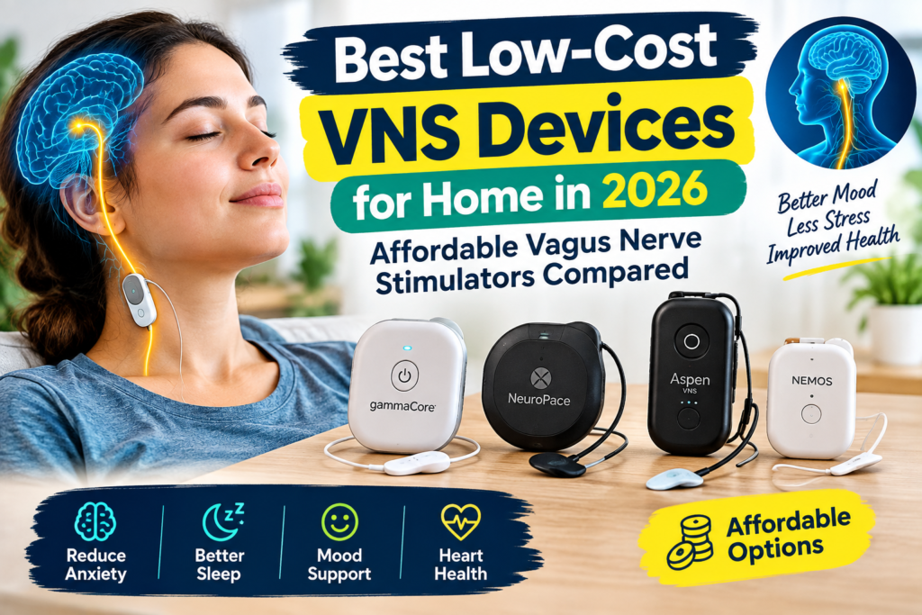 Best Low-Cost VNS Devices for Home in 2026: Affordable Vagus Nerve Stimulators Compared