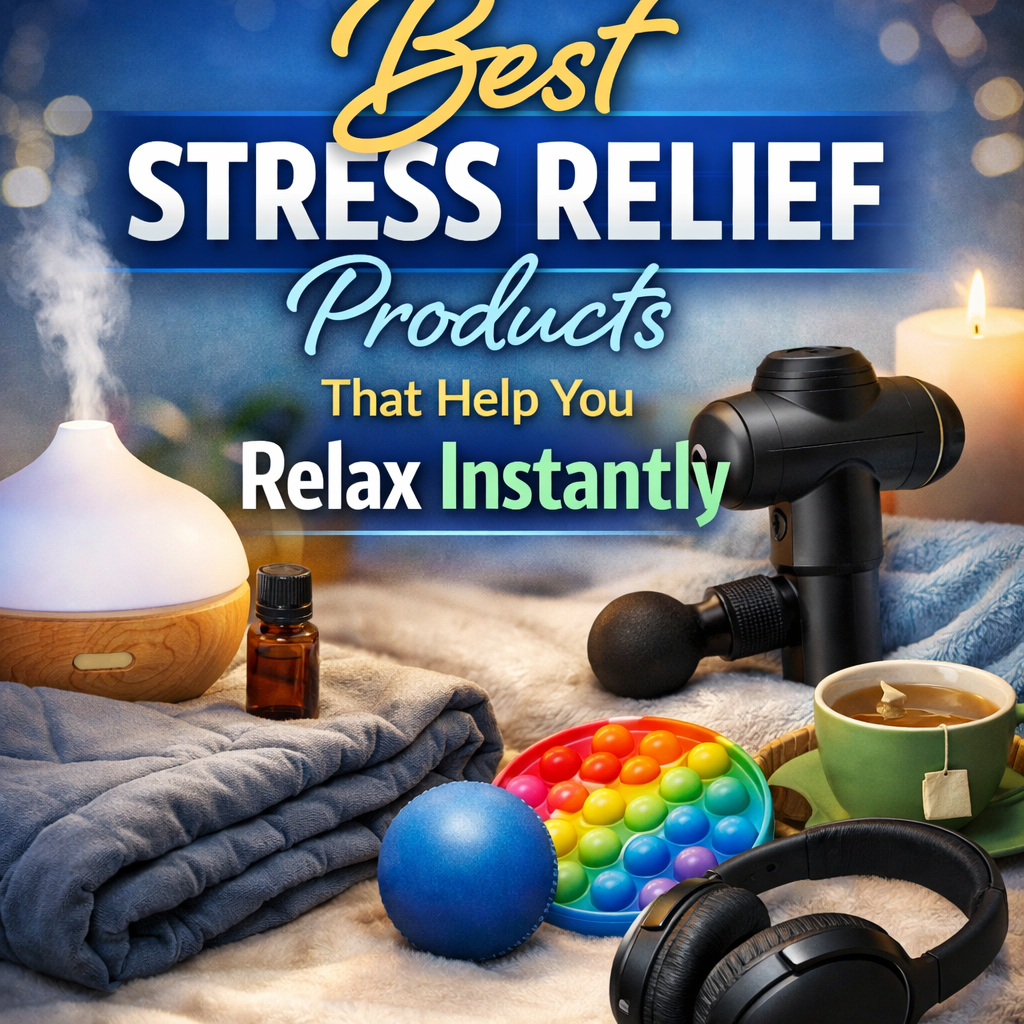 Best Stress Relief Products That Help You Relax Instantly