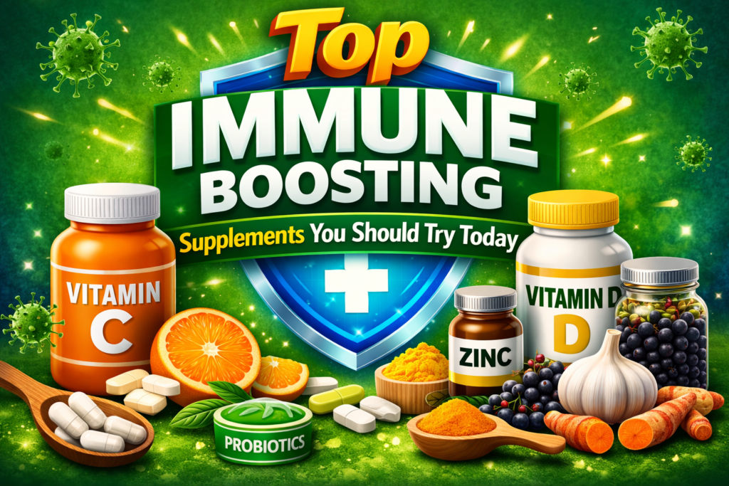 Top Immune Boosting Supplements You Should Try Today