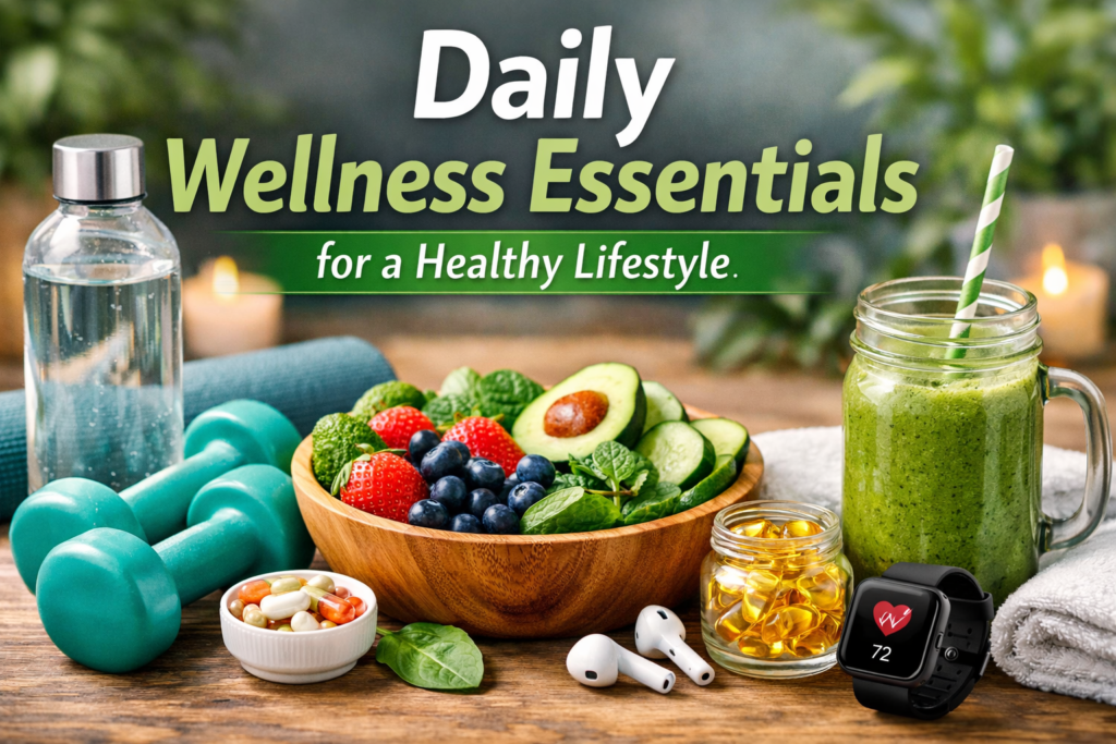Top Daily Wellness Essentials for a Healthy Lifestyle