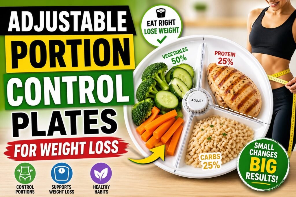 Adjustable Portion Control Plates for Weight Loss