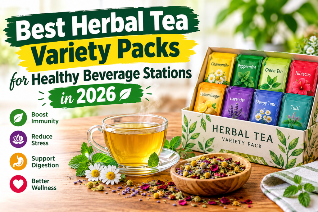 Best Herbal Tea Variety Packs for Healthy Beverage Stations in 2026