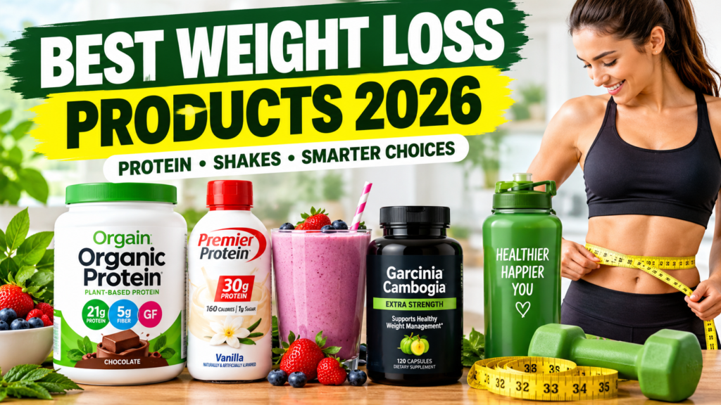 Best Weight Loss Products on Amazon (2026): 8 PicksBest Weight Loss Products on Amazon (2026): 8 Picks