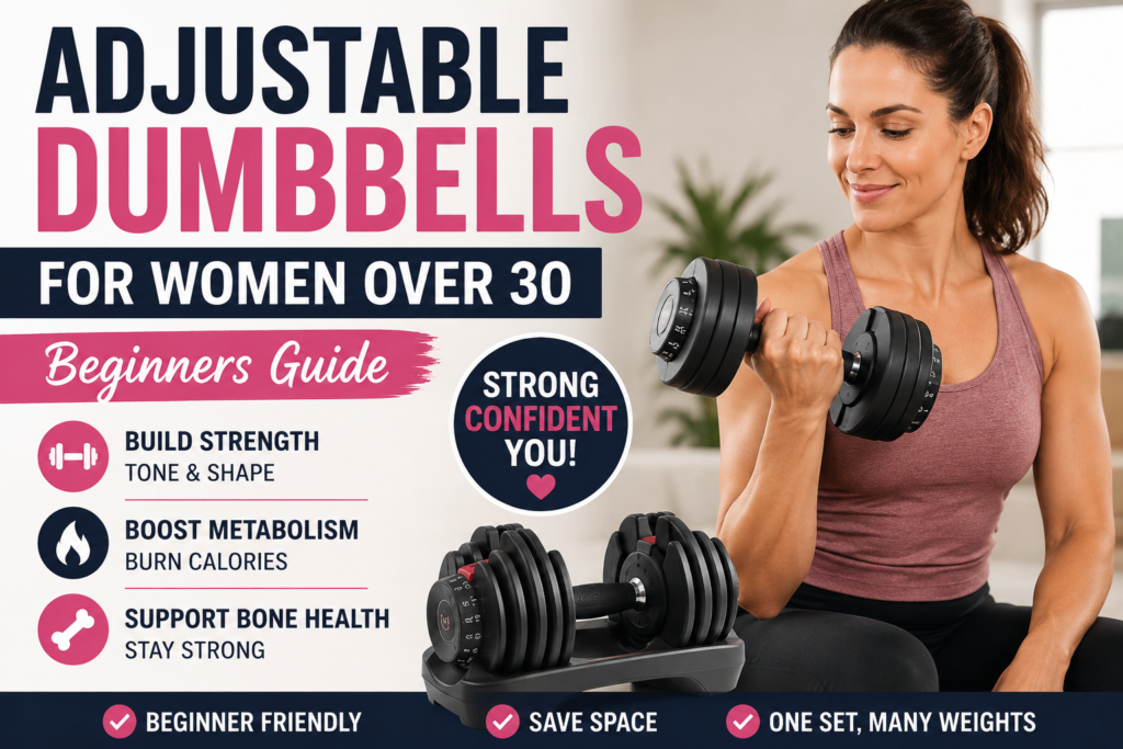 adjustable dumbbells for women over 30 beginners