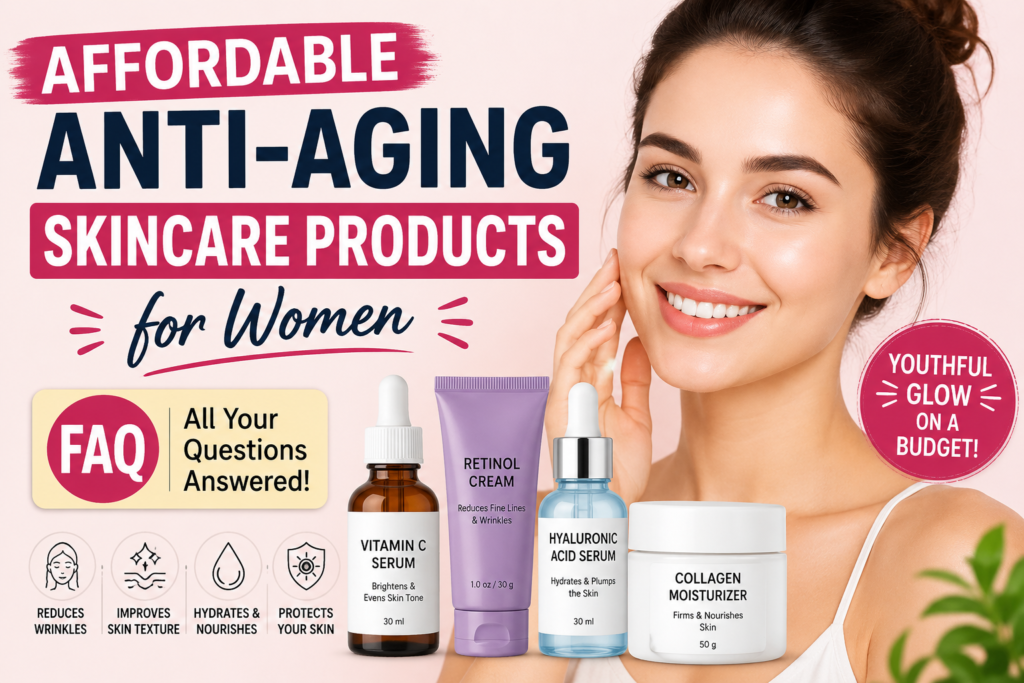 Affordable Anti-Aging Skincare Products for Women