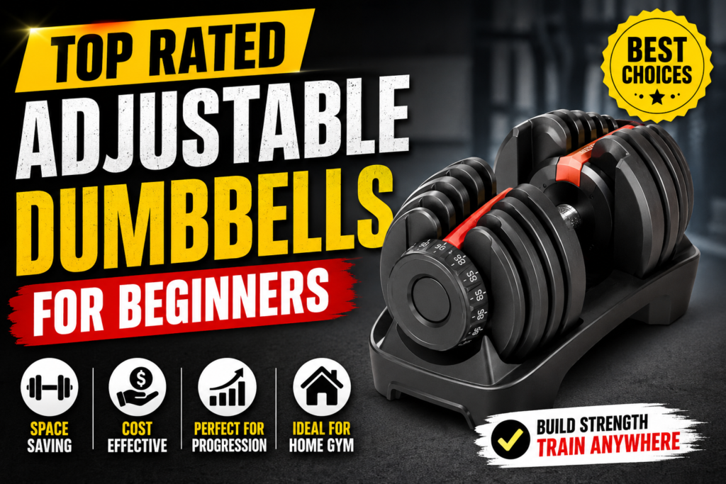top rated adjustable dumbbells for beginners