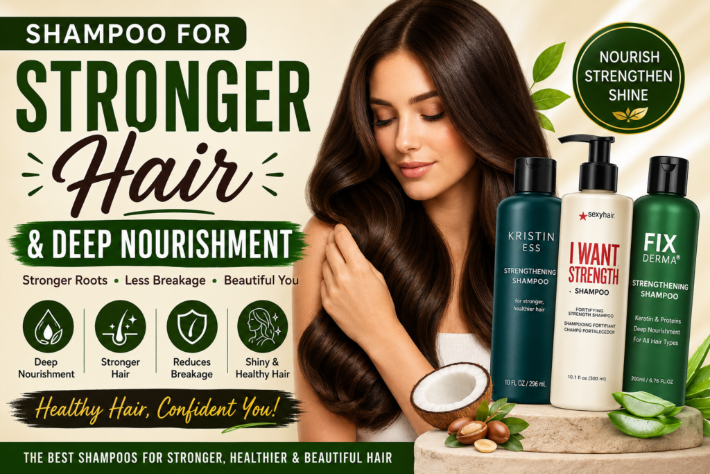 Shampoo for Stronger Hair & Deep Nourishment
