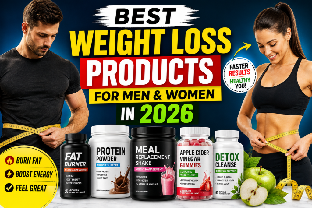Best Weight Loss Products for Men & Women in 2026