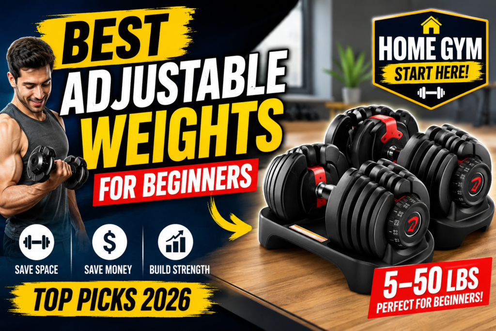 best adjustable weights for home gym beginners