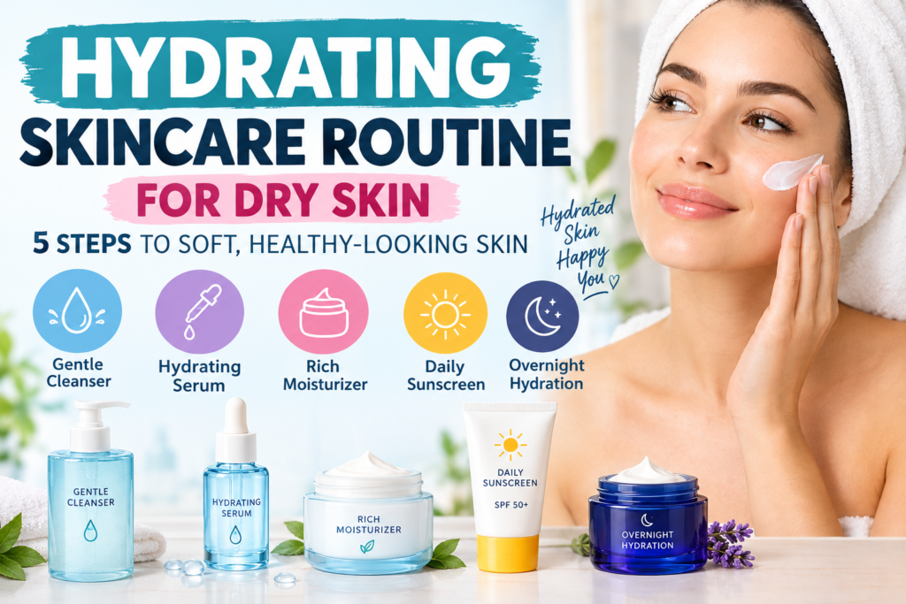 Best Hydrating Skincare Routine for Dry Skin: Products and Tips