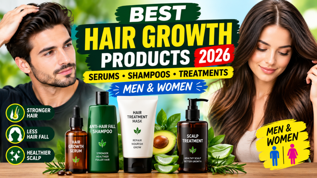 Best Hair Growth Products for Men and Women in 2026