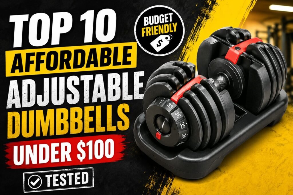 Top 10 Affordable Adjustable Dumbbells Under $100 (Tested