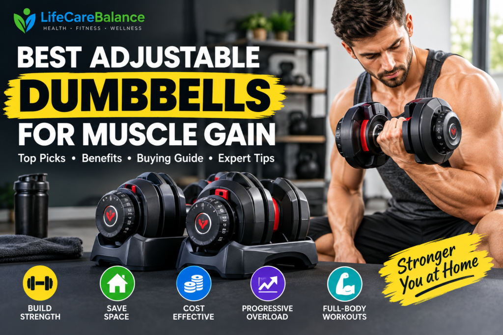 Best Adjustable Dumbbell Sets for Muscle Gain in 2026