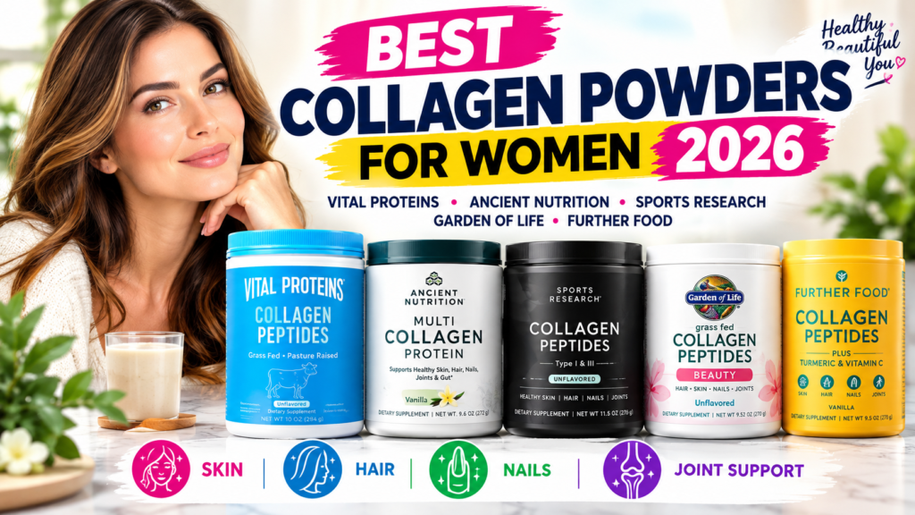 Best Collagen Powders for Women in 2026: 5 Picks