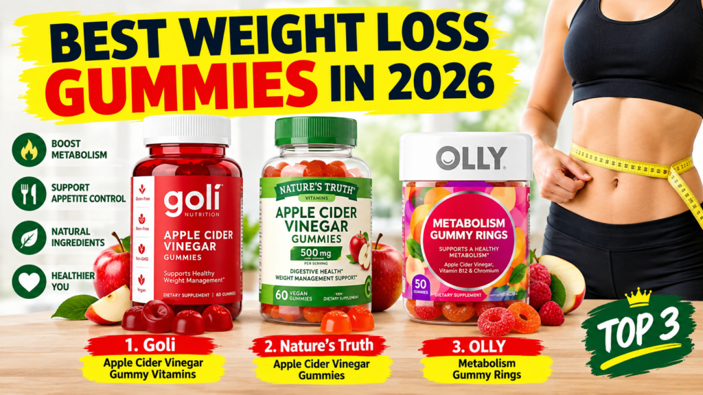 Best Weight Loss Gummies in 2026: Ingredients, Safety & Reviews