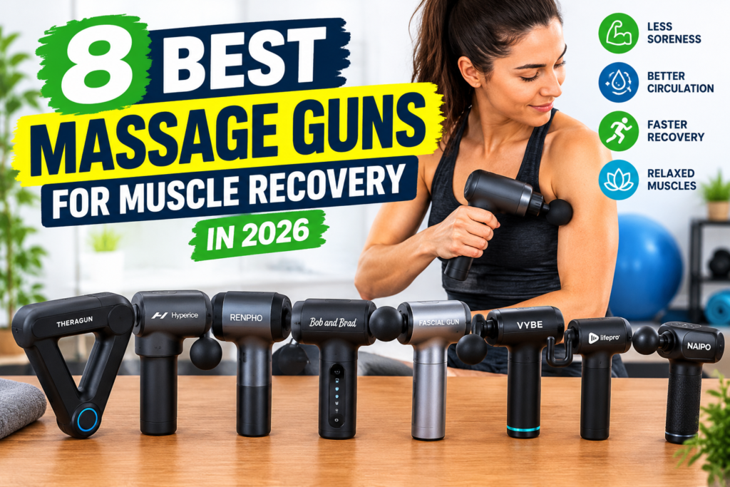 8 Best Massage Guns for Muscle Recovery in 2026