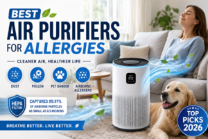Best Air Purifiers for Allergies in 2026: Top HEPA Air Cleaners for Dust, Pollen, Pet Dander, and Cleaner Indoor Air at Home