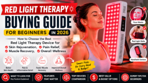Red Light Therapy Buying Guide for Beginners in 2026: How to Choose the Best Red Light Therapy Device for Skin Rejuvenation, Pain Relief, Muscle Recovery, and Overall Wellness
