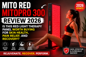 Mito Red MitoPRO 300 Review 2026: Is This Red Light Therapy Panel Worth Buying for Skin Health, Pain Relief, and Recovery?
