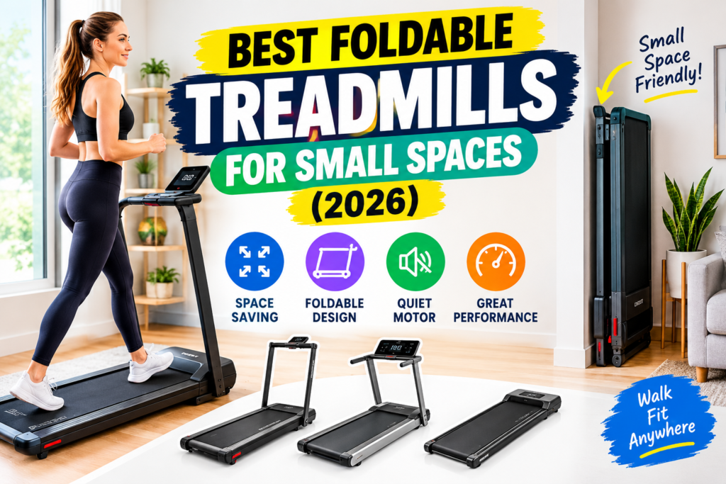 Best Foldable Treadmills for Small Spaces (2026)