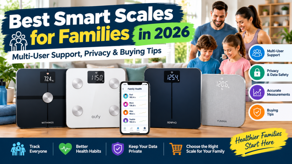 Best Smart Scales for Families in 2026: Multi-User Support, Privacy & Buying Tips