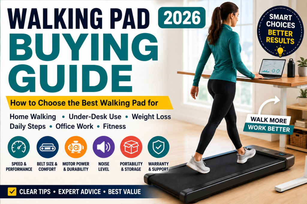 Walking Pad Buying Guide (2026): How to Choose the Best Walking Pad