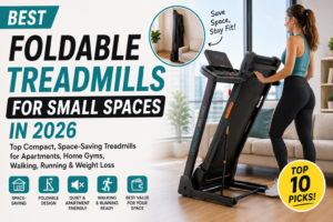 Best Foldable Treadmills for Small Spaces in 2026: Top Compact, Space-Saving Treadmills for Apartments, Home Gyms, Walking, Running & Weight Loss