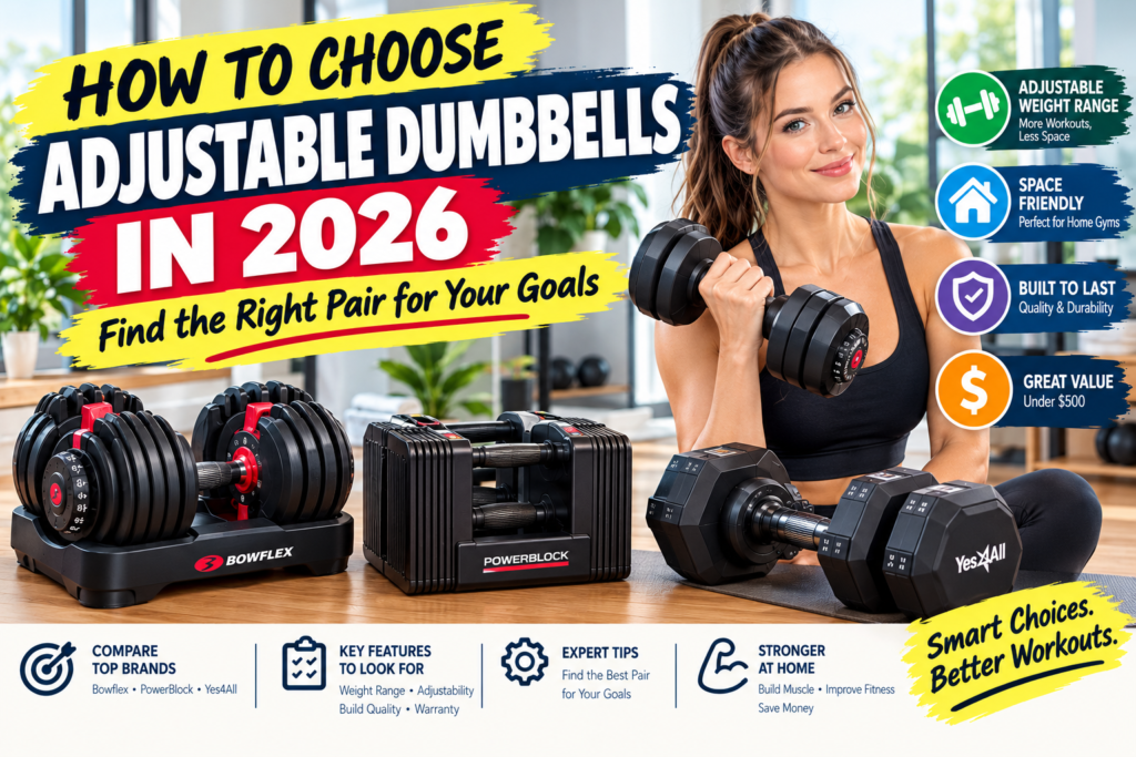 How to Choose Adjustable Dumbbells in 2026