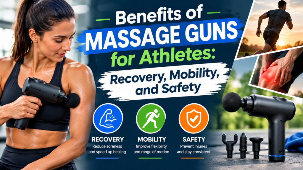 Benefits of Massage Guns for Athletes: Recovery, Mobility, and Safety