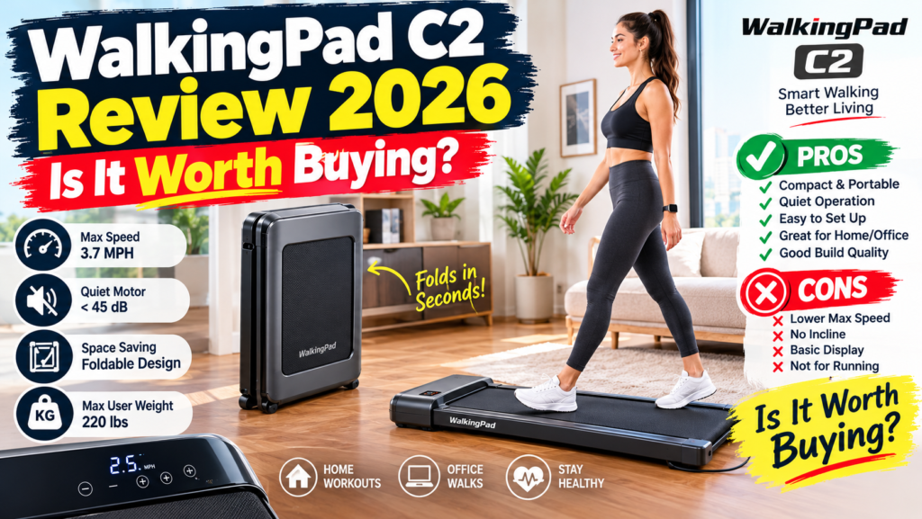 WalkingPad C2 Review 2026: Is It Worth Buying?