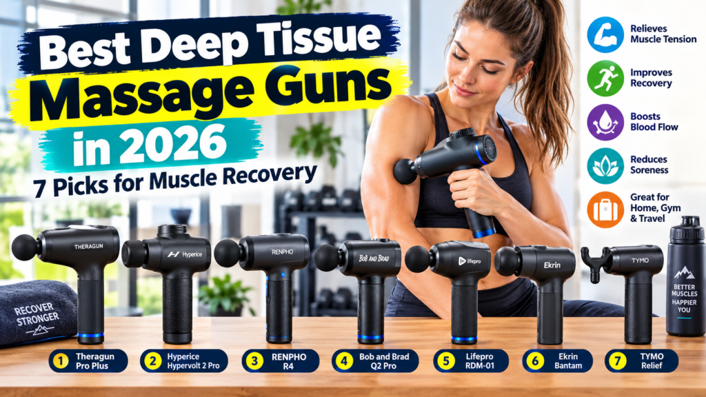 Best Deep Tissue Massage Guns in 2026: 7 Picks for Muscle Recovery