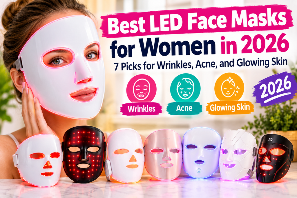 Best LED Face Masks for Women in 2026: 7 Picks for Wrinkles, Acne, and Glowing Skin