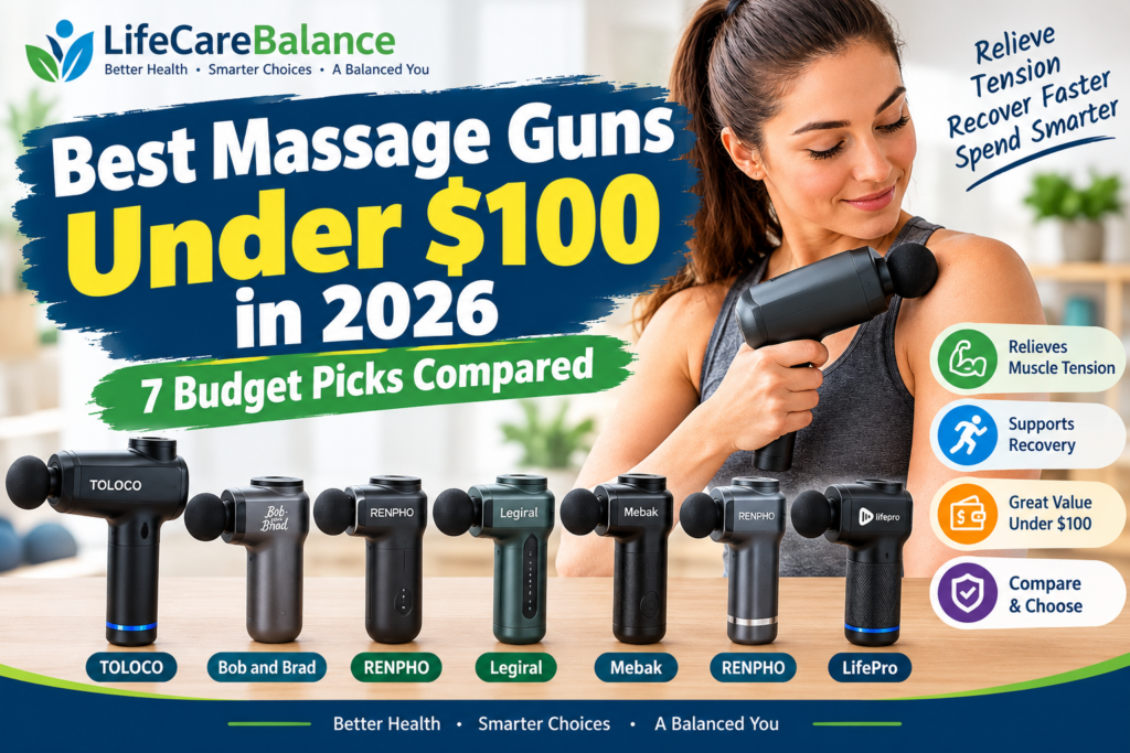 Best Massage Guns Under $100 in 2026: 7 Budget Picks Compared