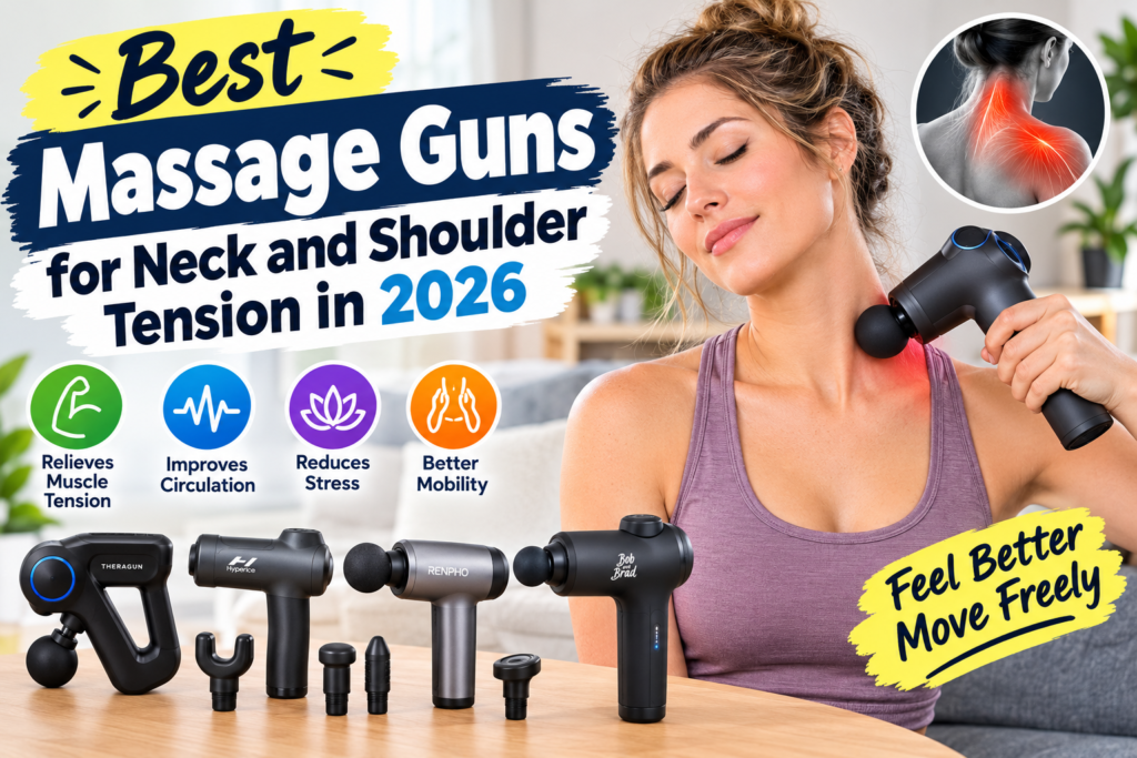 Best Massage Guns for Neck and Shoulder Tension in 2026