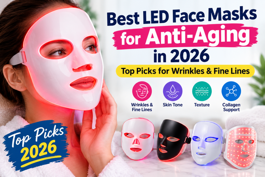 Best LED Face Masks for Anti-Aging in 2026: Top Picks for Wrinkles & Fine Lines