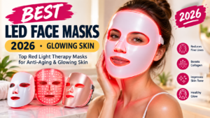 Best LED Face Masks for Women in 2026: Top Red Light Therapy Masks for Anti-Aging & Glowing Skin