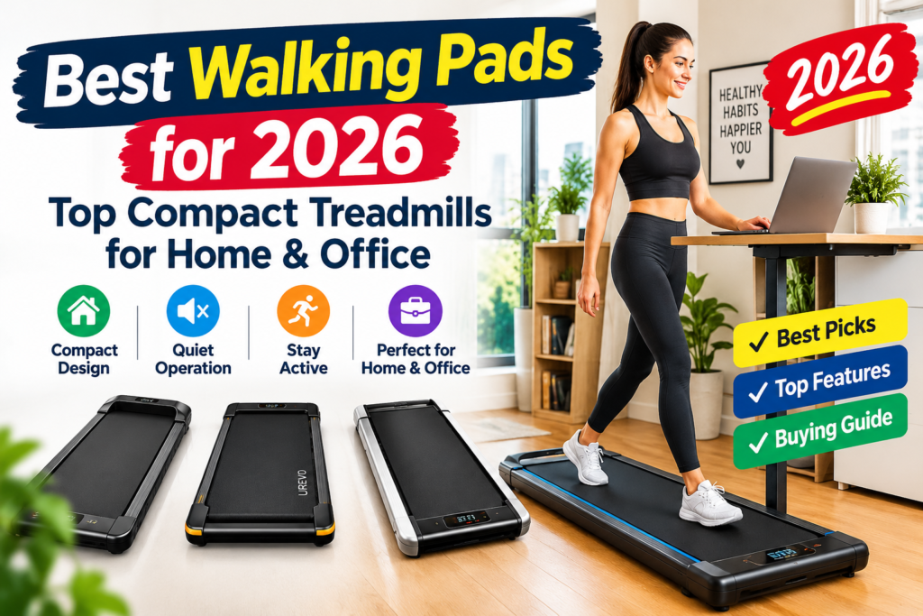 Best Walking Pads for 2026: Top Compact Treadmills for Home & Office