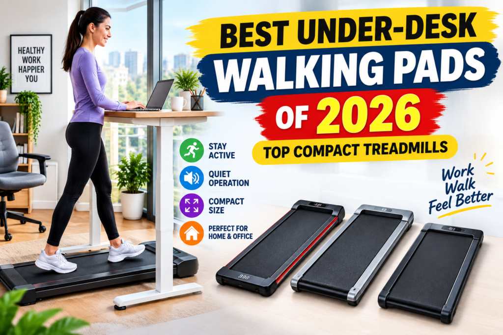 Best Under-Desk Walking Pads of 2026: Top Compact Treadmills Reviewed