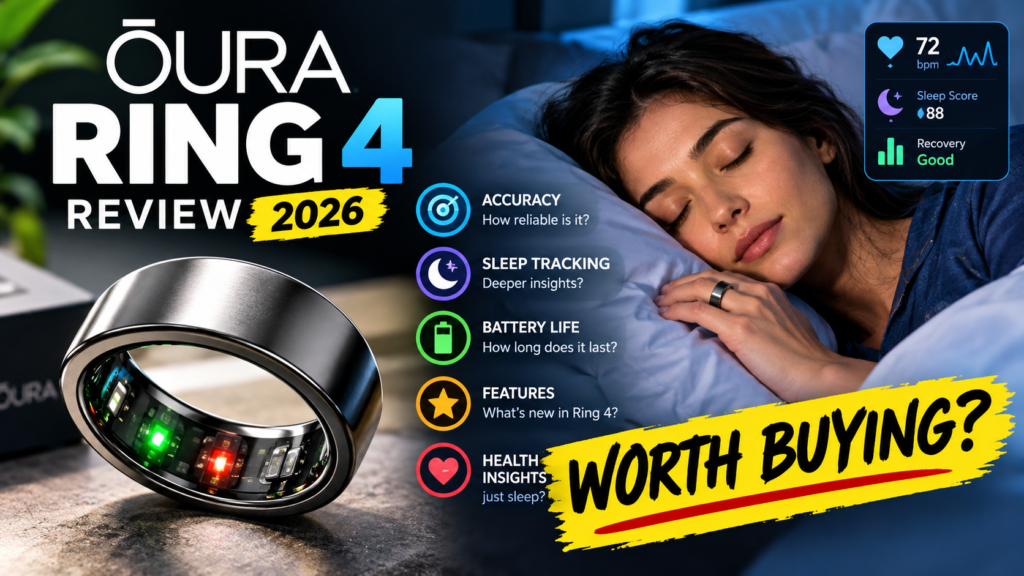 Oura Ring 4 Review 2026: Accuracy, Sleep Tracking, Battery Life, Features, Health Insights & Is It Still Worth Buying?
