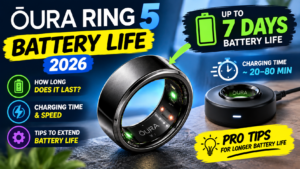 Oura Ring 5 Battery Life 2026: How Long Does It Last, Charging Time & How to Extend Battery Life