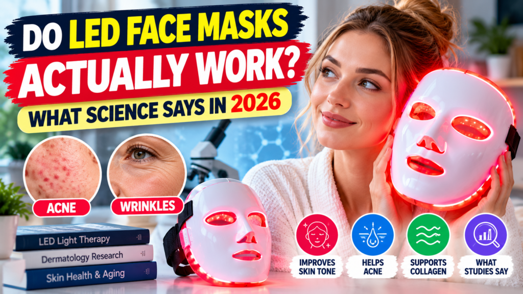 Do LED Face Masks Actually Work? What Science Says in 2026