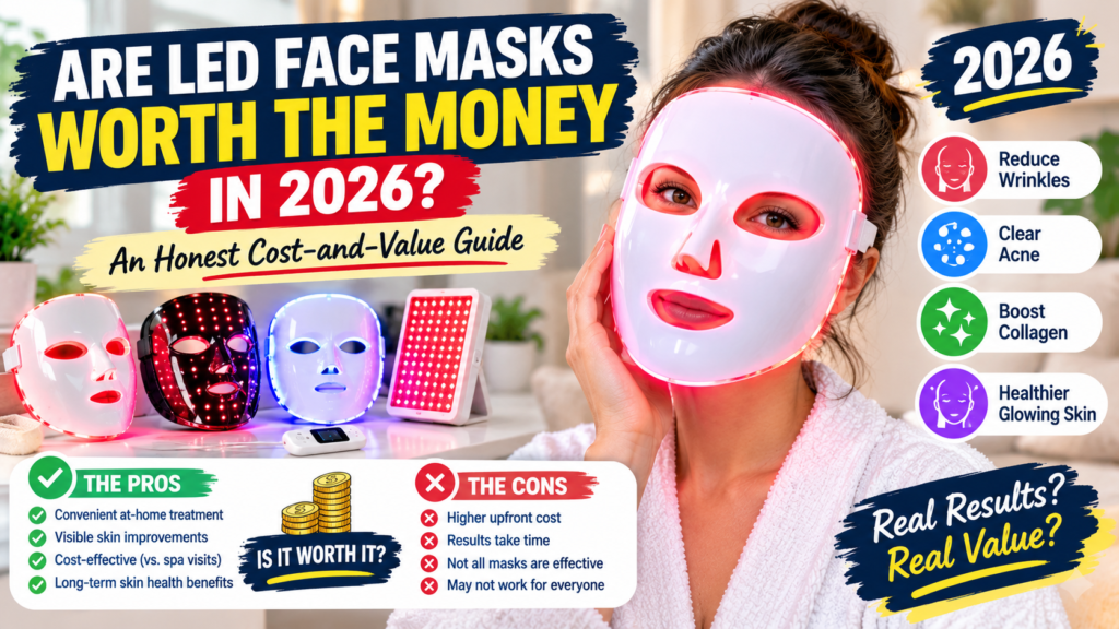 Are LED Face Masks Worth the Money in 2026? An Honest Cost-and-Value Guide