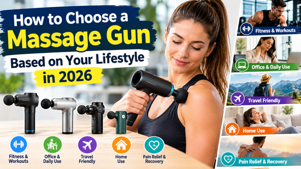 How to Choose a Massage Gun Based on Your Lifestyle in 2026